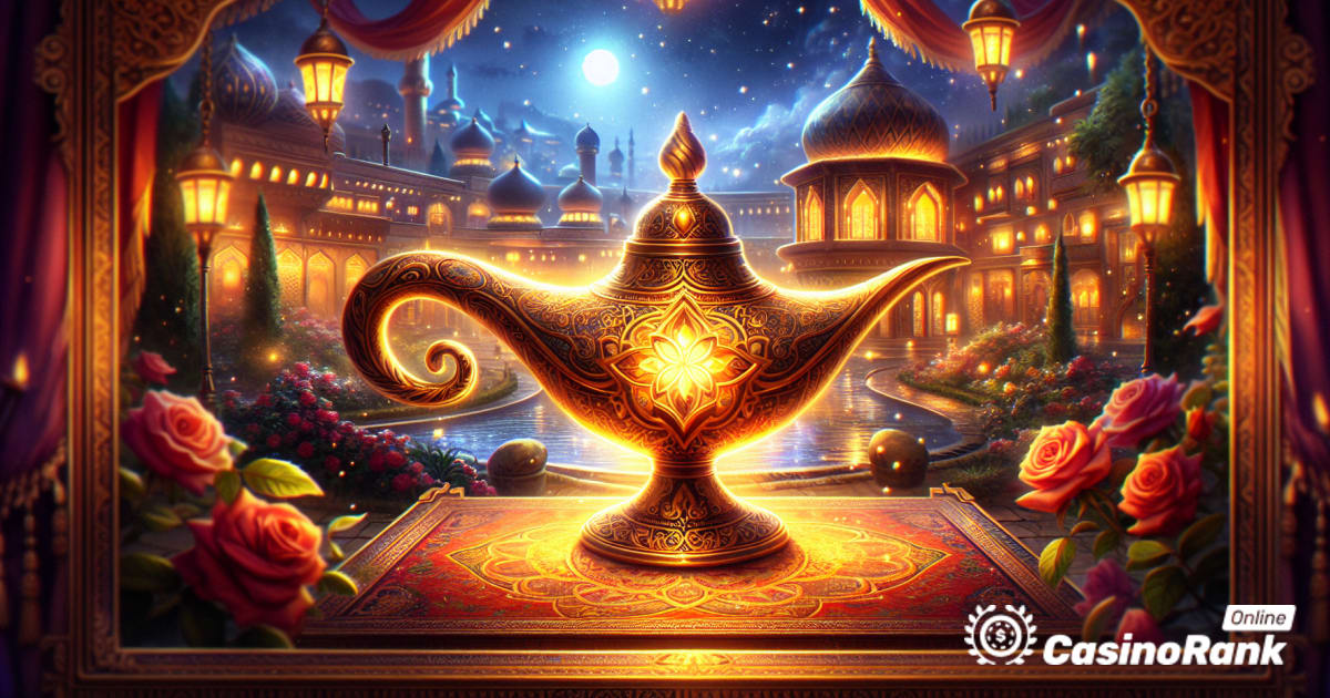 **Sāciet burvīgā arābu piedzīvojumā, izmantojot Wizard Games spēles "Lucky Lamp" spēļu automāta izlaišanu**