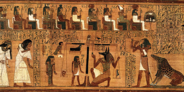 Ceļojiet uz Seno Ēģipti ar Ballija Vulfa grāmatām un kroņiem