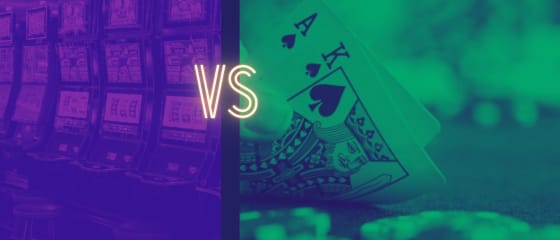 Tiešsaistes kazino spēles: spēļu automāti pret blekdžeku — kurš no tiem ir labāks?
