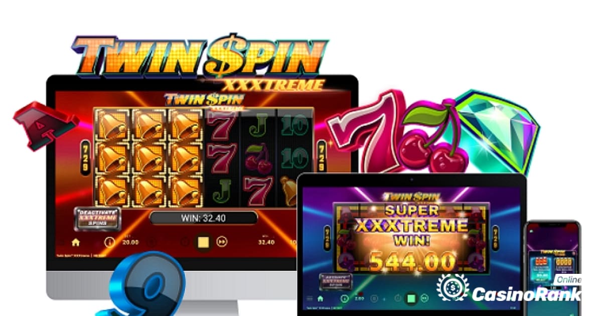 NetEnt piedāvā brīnišķīgu spēļu automātu Twin Spin XXXtreme