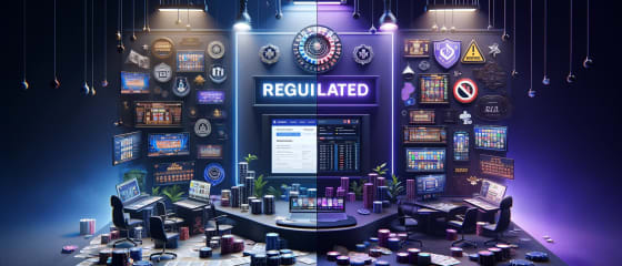 Regulētas vai neregulētas tiešsaistes kazino azartspēles